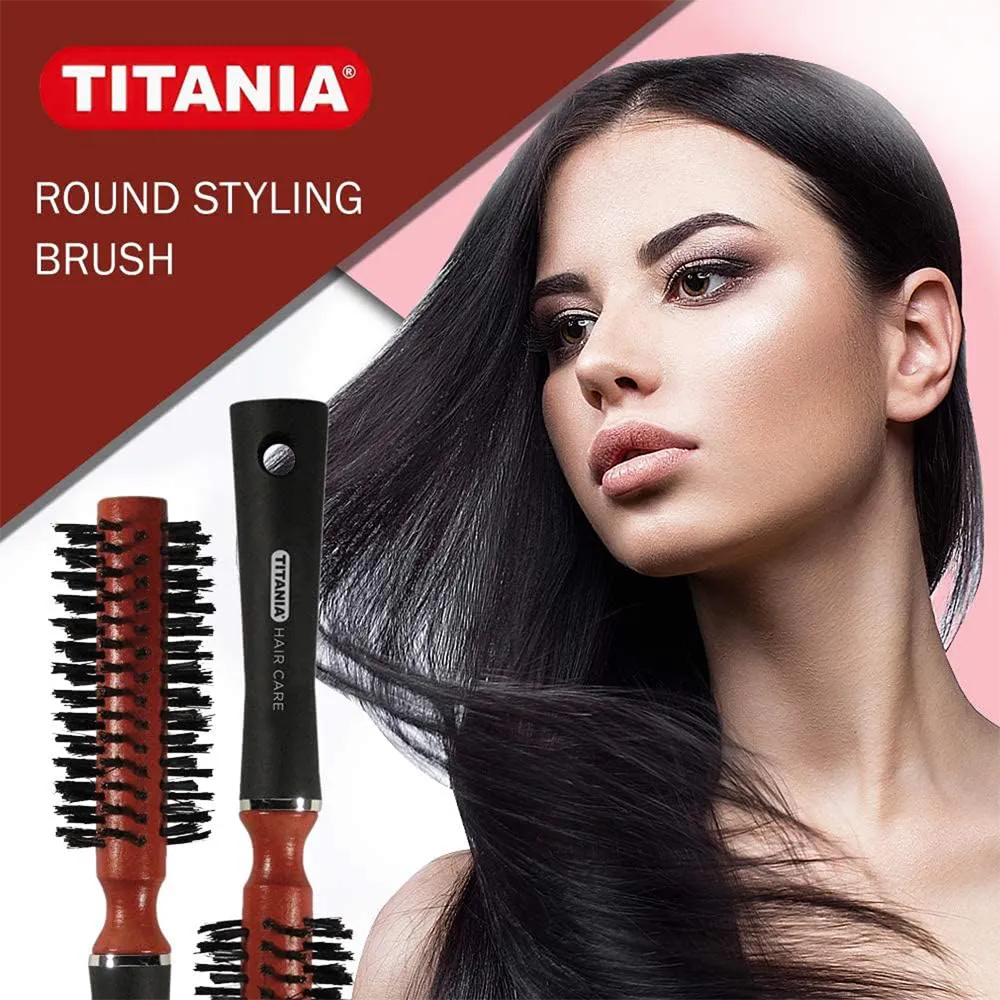 TITANIA Styling Hair Brush 1783 - Black thumbnail 2