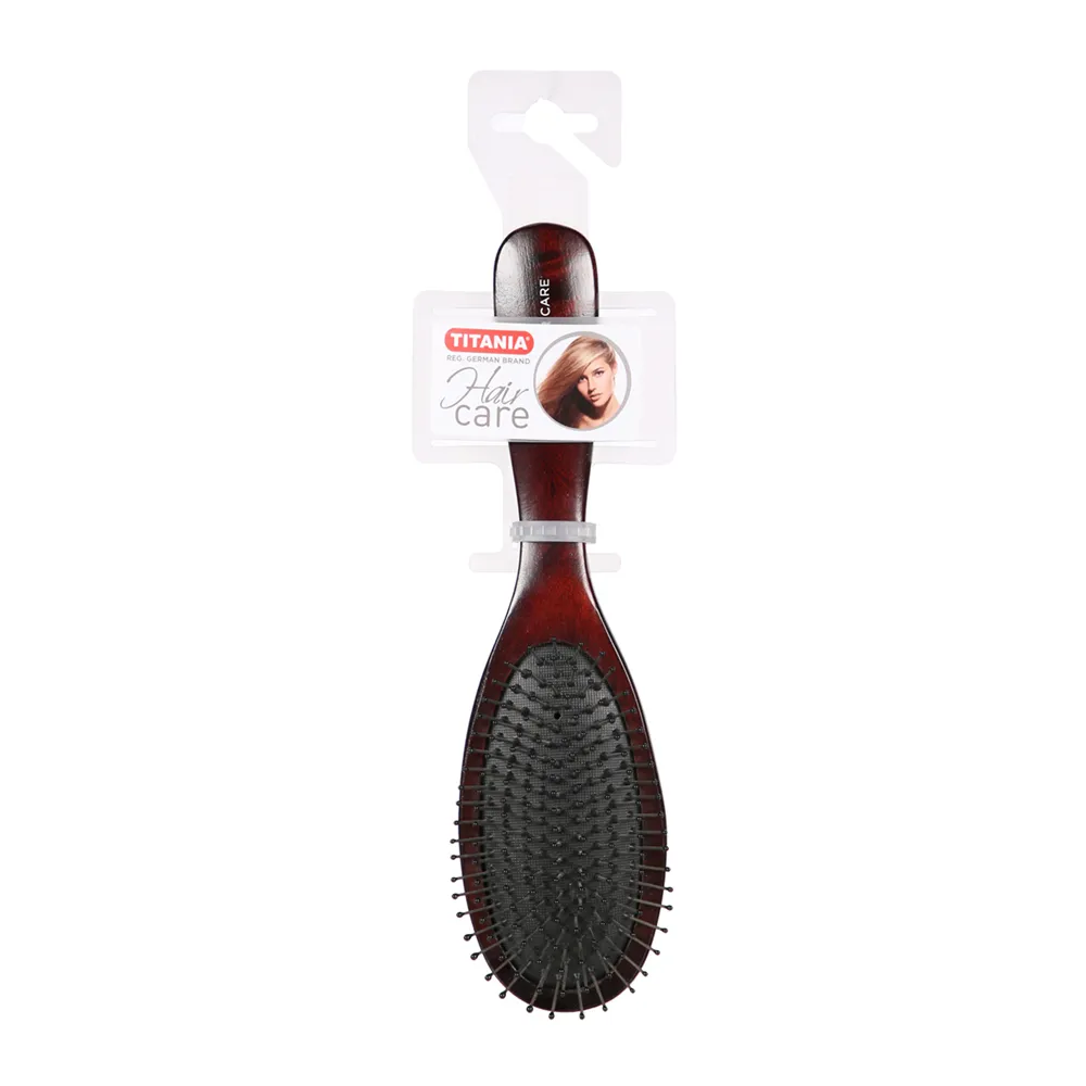 TITANIA 9 Row Wire Massage Brush 1839 - Brown thumbnail 2