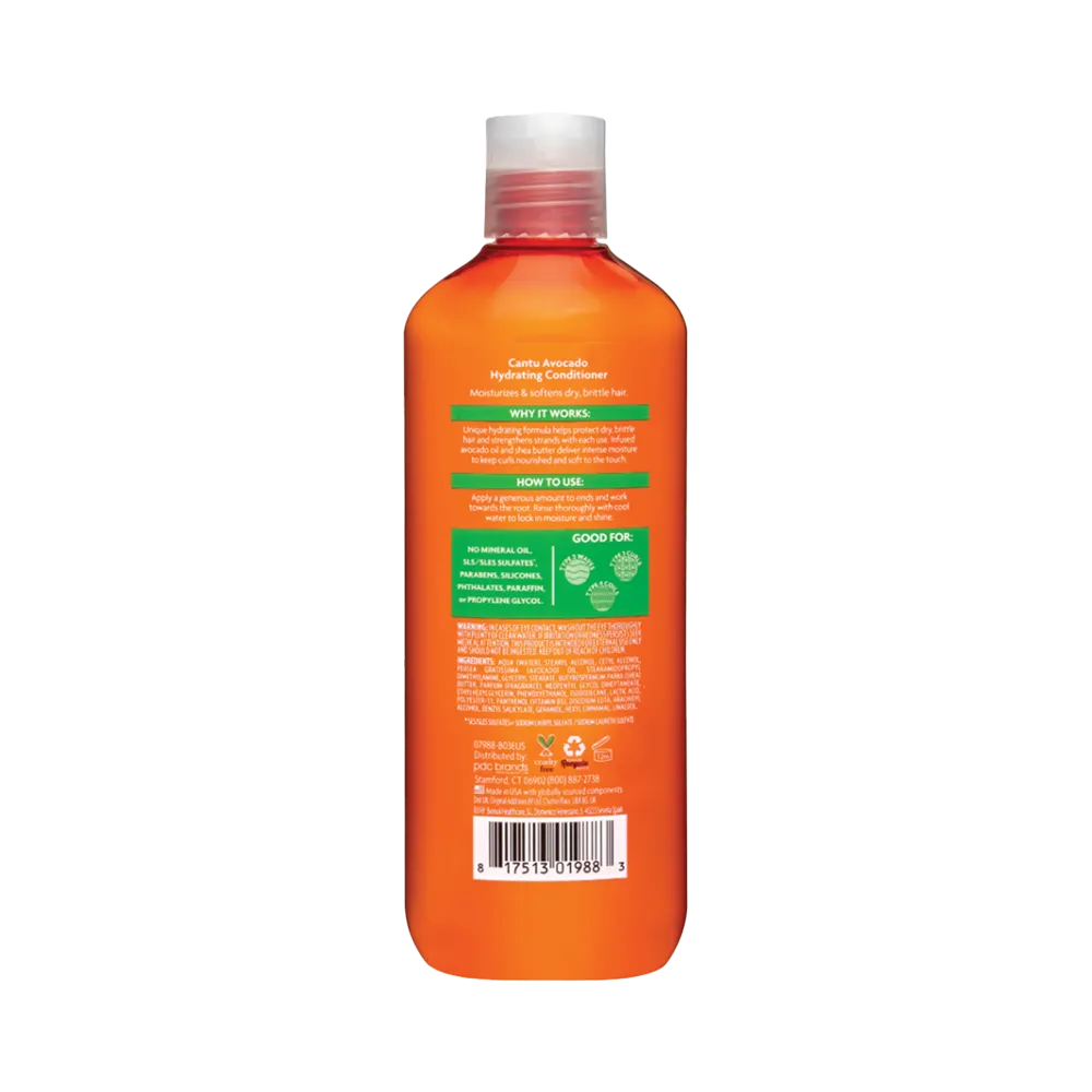 Cantu Avocado Hydrating Conditioner - 400 ml thumbnail 2