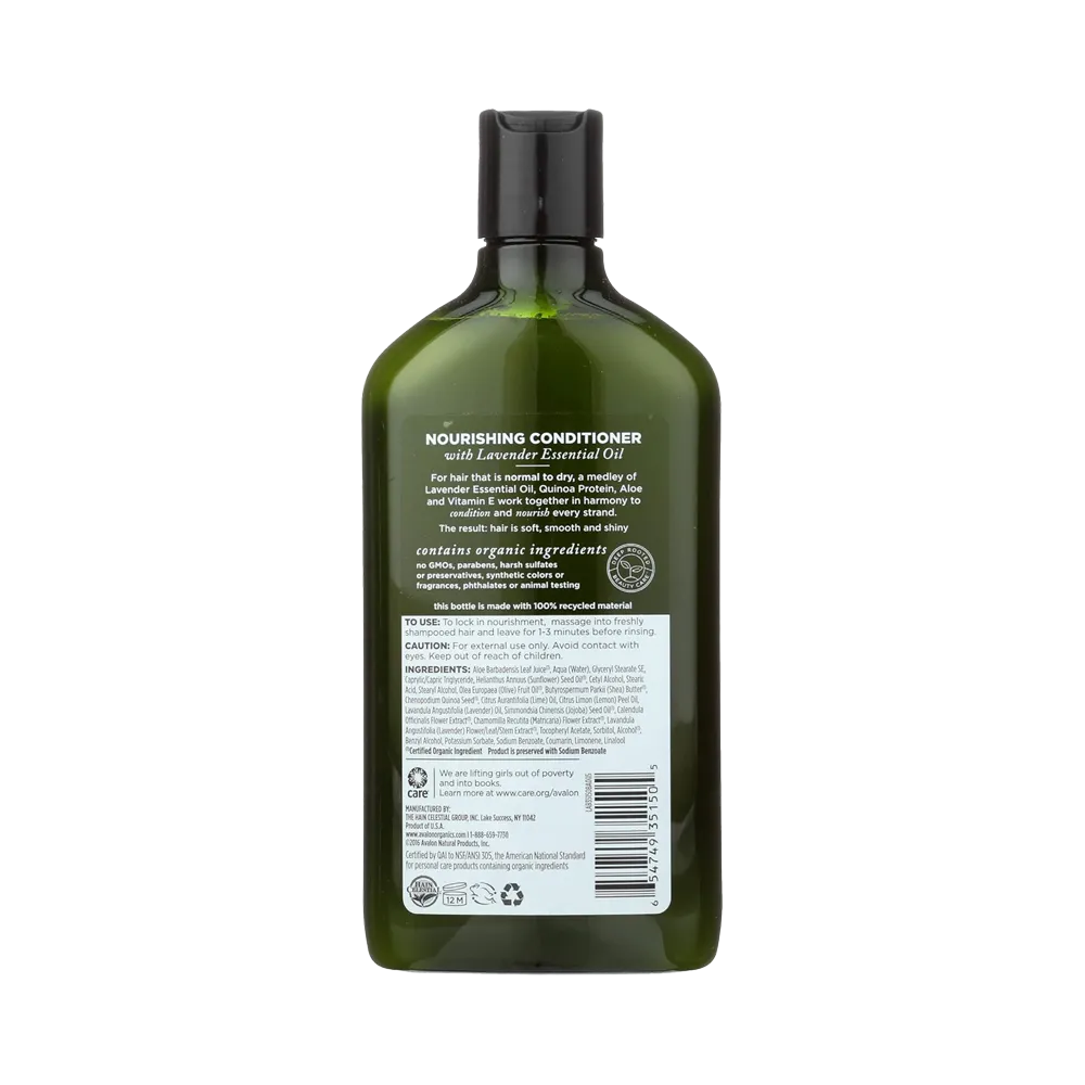 Avalon Organics Nourishing Lavender Conditioner - 312 g thumbnail 2