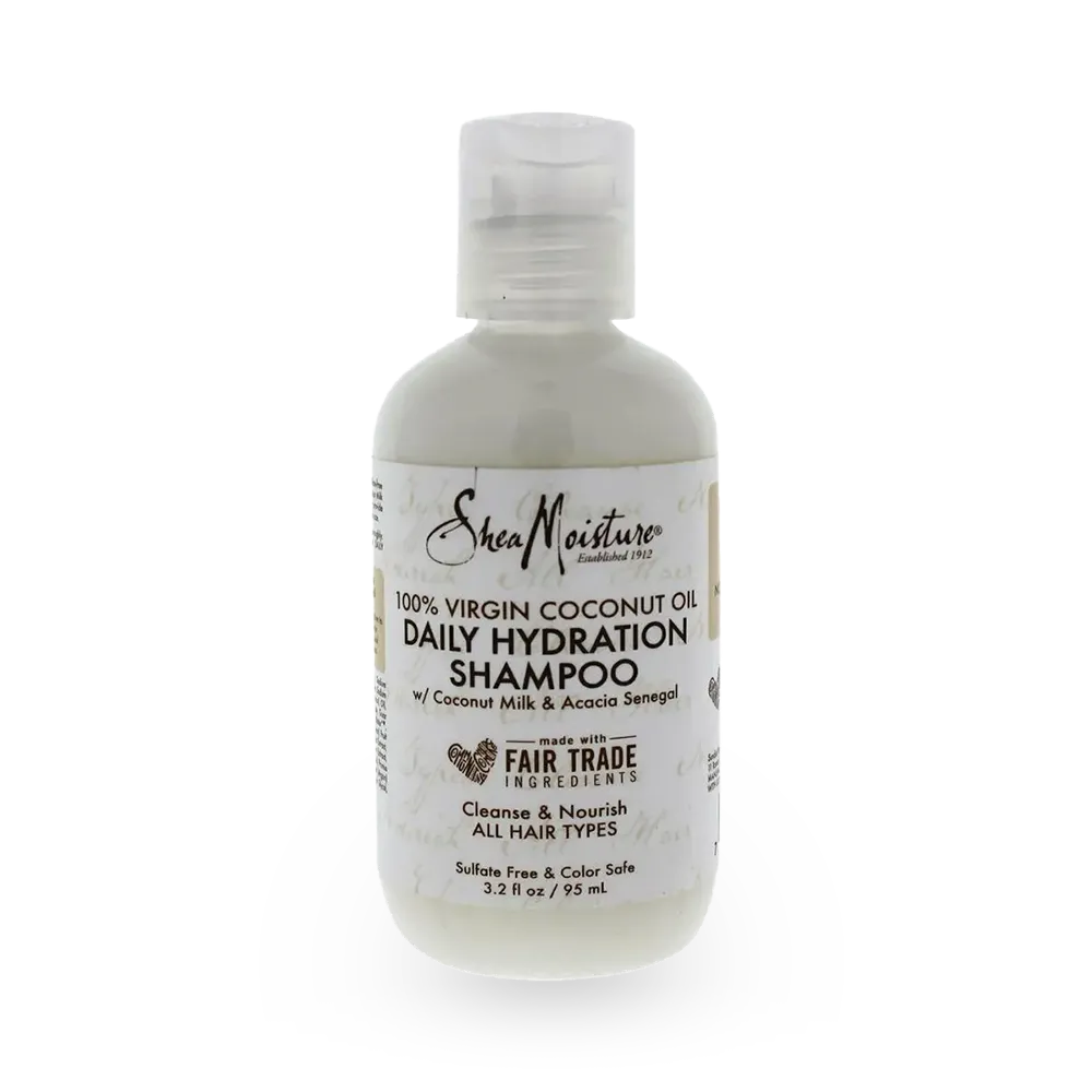 Shea Moisture 100% Virgin Coconut Oil Daily Hydration Shampoo - 95 ml thumbnail 1