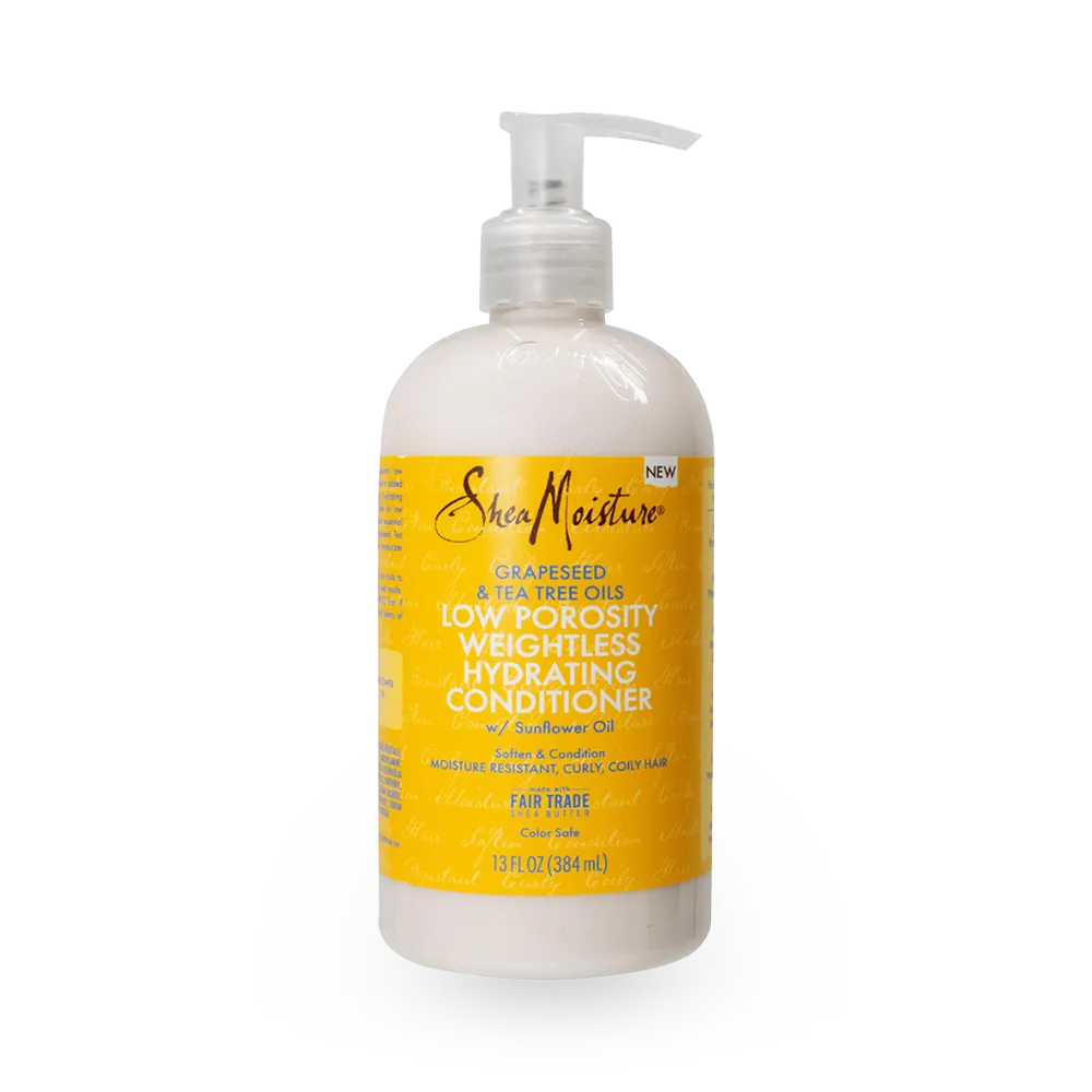 Shea Moisture Grapeseed & Tea Tree Oils Low Porosity Weightless Hydrating Conditioner - 384 ml thumbnail 1