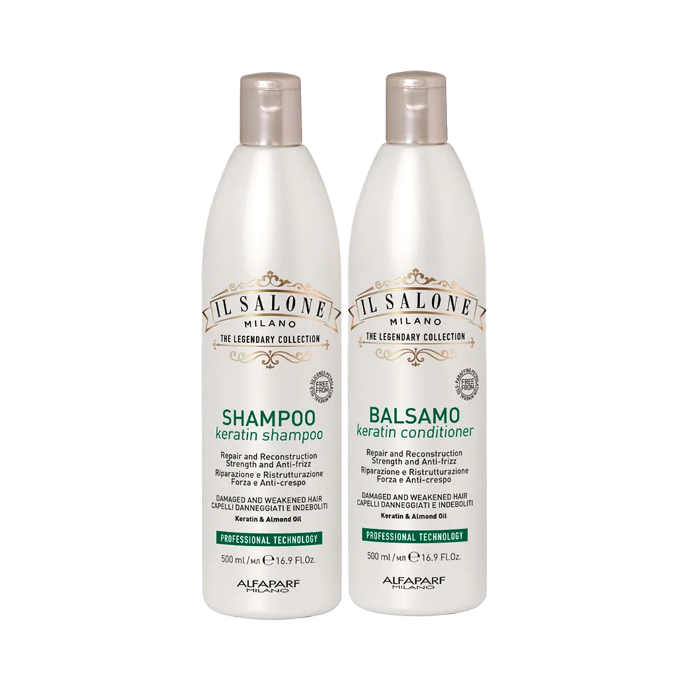 ALFAPARF MILANO Il Salone Protein Promo Pack Shampoo+Conditioner Gift Set thumbnail 1