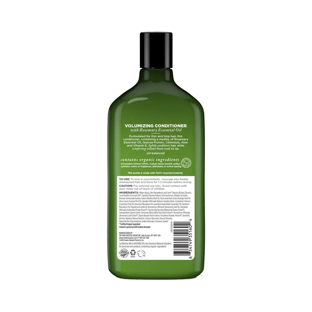 Avalon Organics Volumizing Rosemary Conditioner - 312 g thumbnail 2