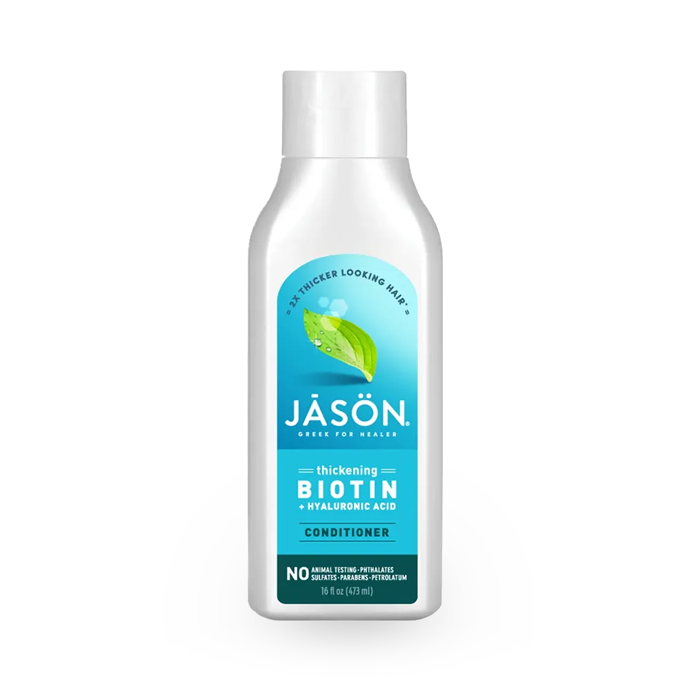JASON Thicken & Restore Biotin + Hyaluronic Acid Conditioner - 473 ml thumbnail 1