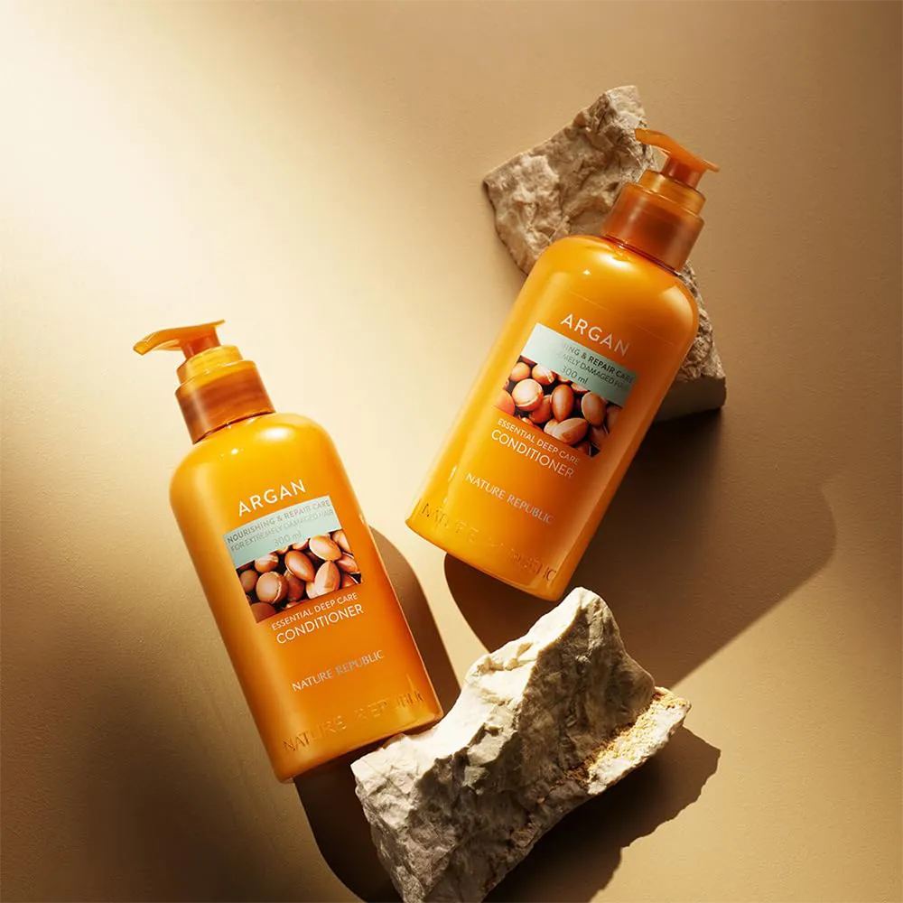 Nature Republic Argan Essential Deep Care Conditioner - 300 ml thumbnail 3