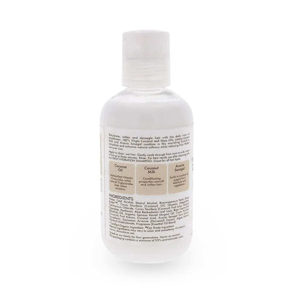 Shea Moisture 100% Virgin Coconut Oil Daily Hydration Conditioner - 95 ml thumbnail 2