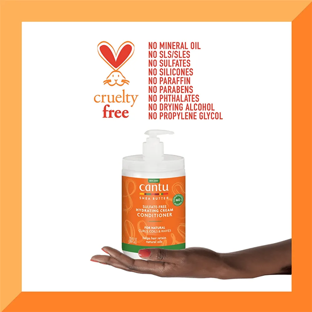 Cantu Hydrating Cream Conditioner - 709 ml thumbnail 2