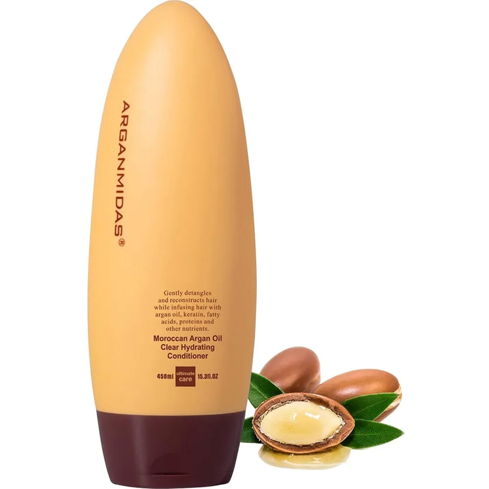 Arganmidas Moroccan Argan Oil Clear Hydrating Conditioner - 450 ml thumbnail 4