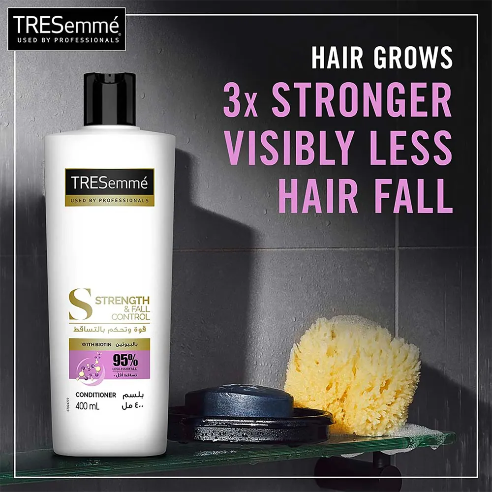 TRESemme Strength & Fall Control Conditioner - 400 ml thumbnail 3