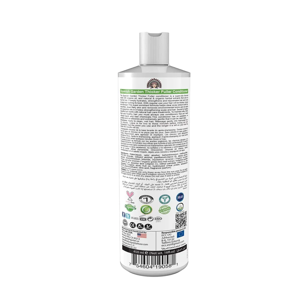 Spanish Garden Thicker Fuller Conditioner - 450 ml thumbnail 2