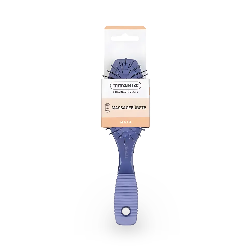 Titania Detangling Hairbrush with Rubber Handle 1823 thumbnail 1