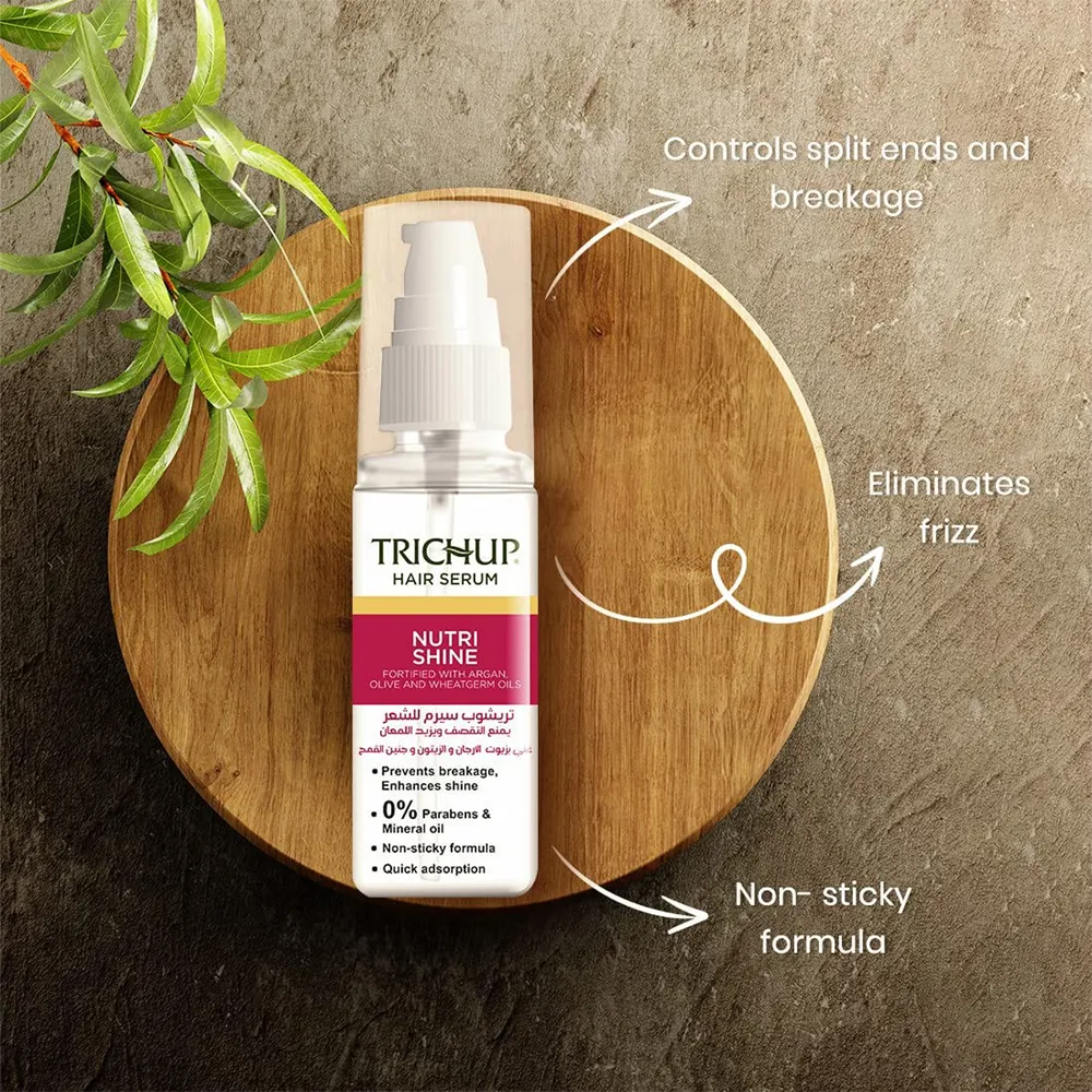 Trichup Nutri Shine Hair Serum - 60 ml thumbnail 3