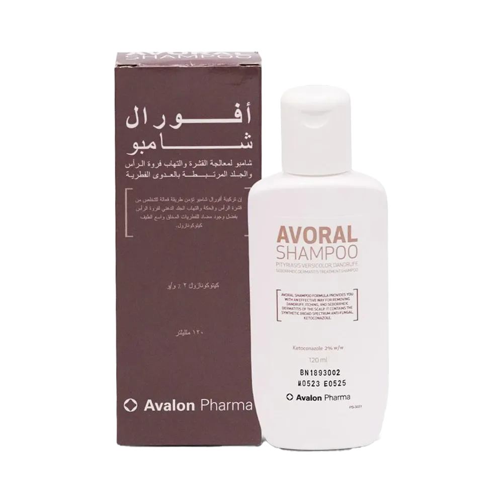 Avalon Pharma Avoral Shampoo - 120 ml thumbnail 2