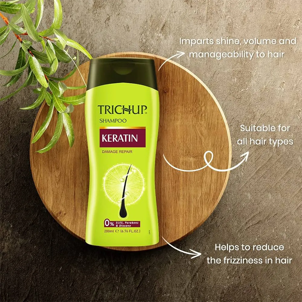 Trichup Keratin Shampoo - 200 ml thumbnail 4