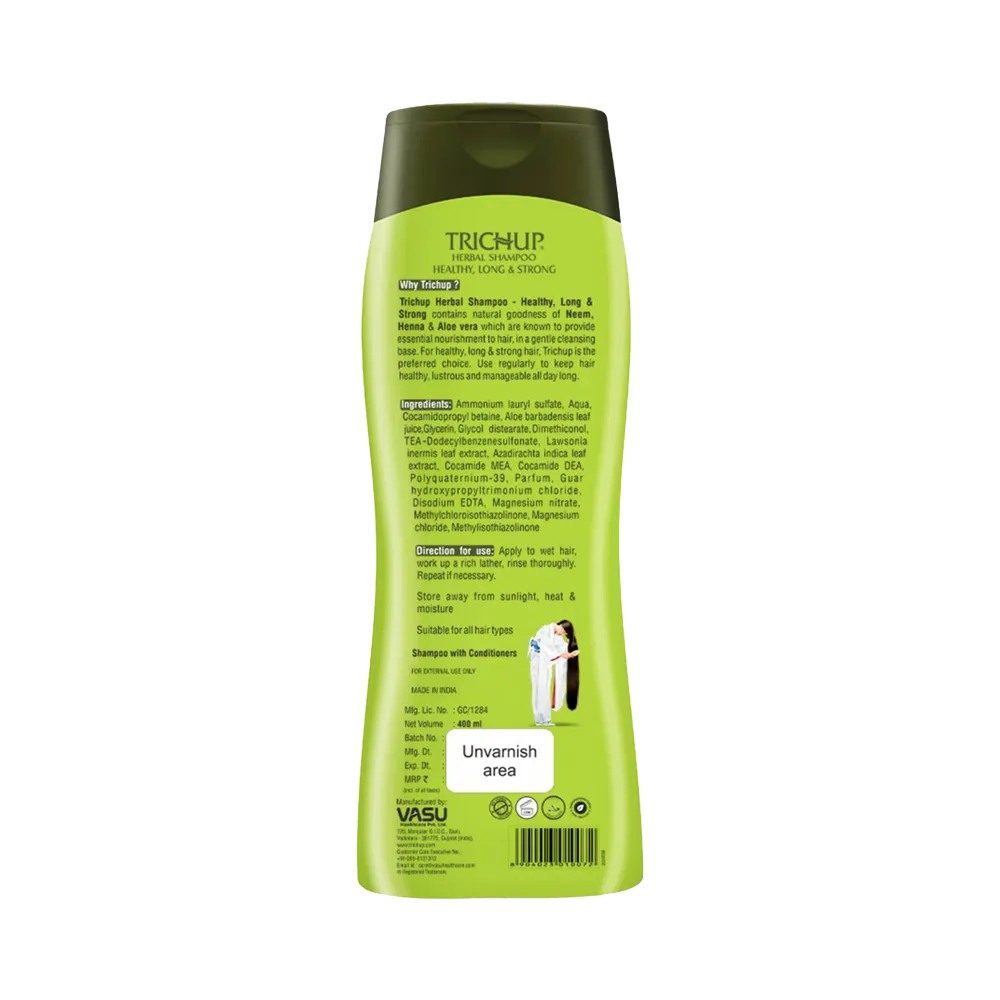 Trichup Healthy, Long & Strong Shampoo - 400 ml thumbnail 2