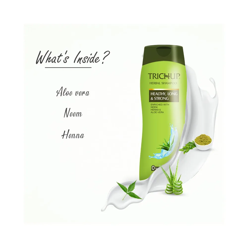 Trichup Healthy, Long & Strong Shampoo - 400 ml thumbnail 4