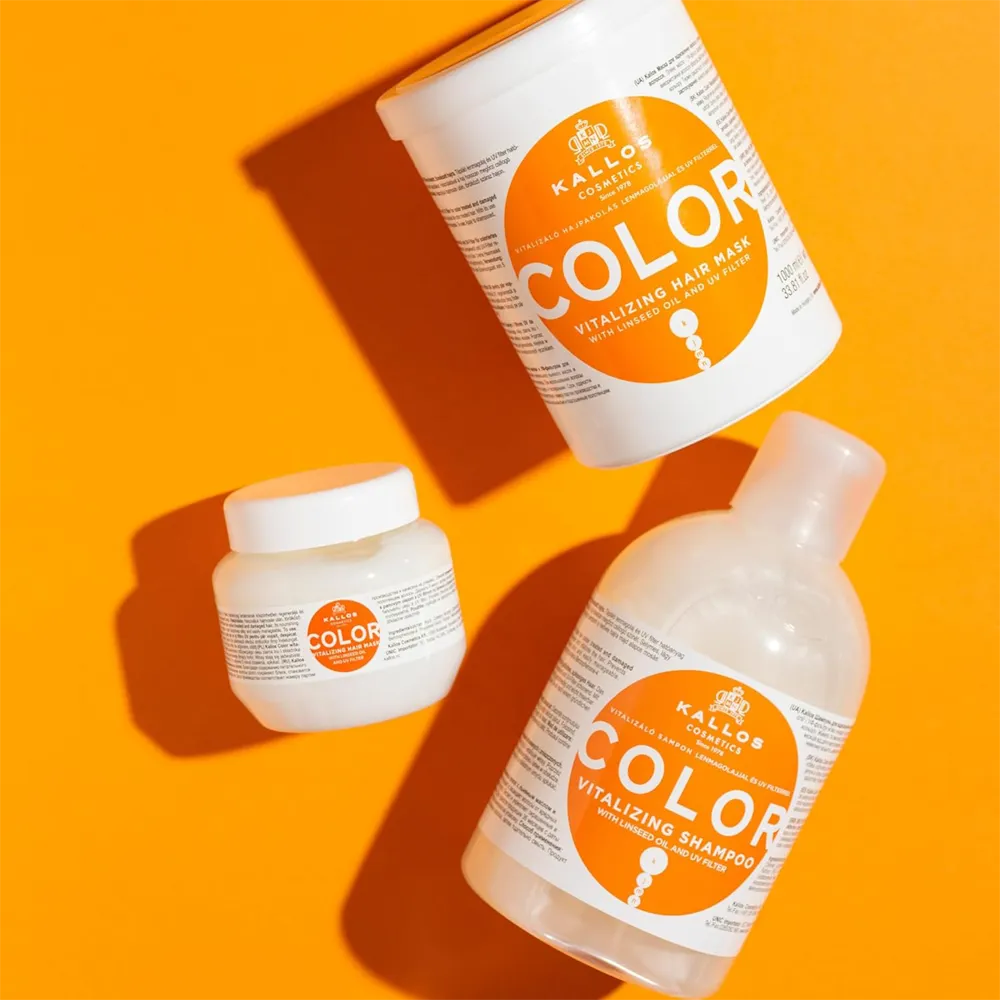 Kallos Color Vitalizing Shampoo - 1000 ml thumbnail 2