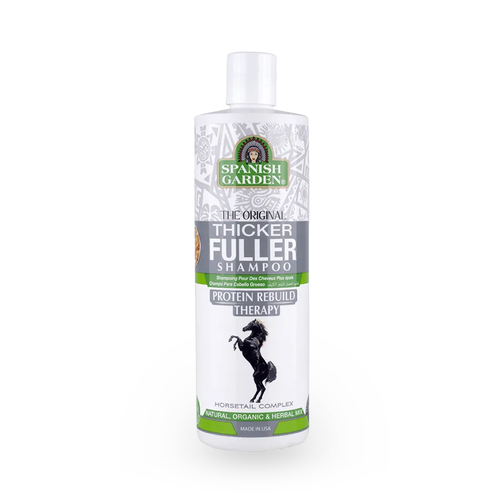 Spanish Garden Protein Rebuild Therapy Thicker Fuller Shampoo - 450 ml thumbnail 1