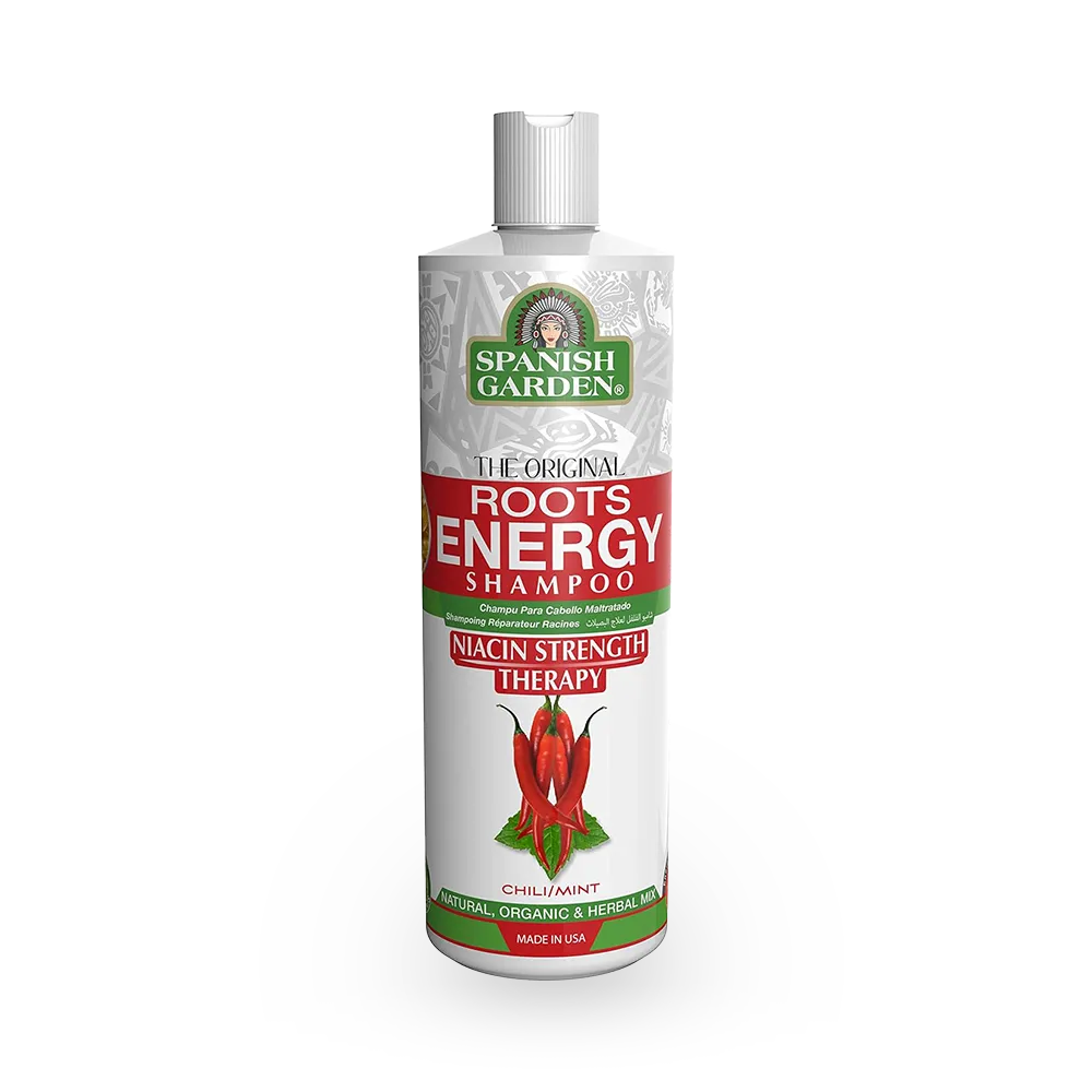 Spanish Garden Niacin Strength Therapy Roots Energy Shampoo - 450 ml thumbnail 1