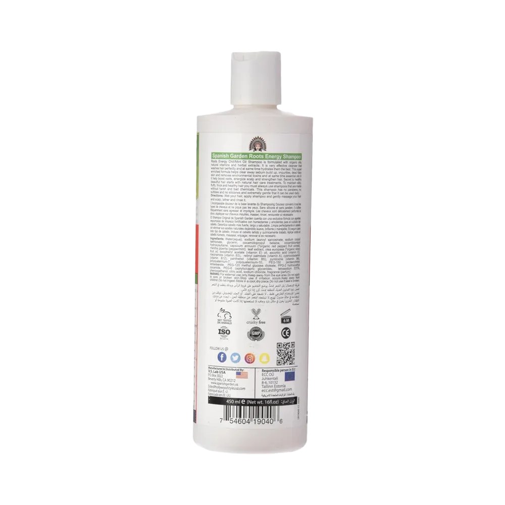 Spanish Garden Niacin Strength Therapy Roots Energy Shampoo - 450 ml thumbnail 2
