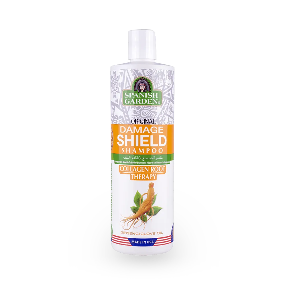 Spanish Garden Collagen Root Therapy Damage Shield Shampoo - 450 ml thumbnail 1