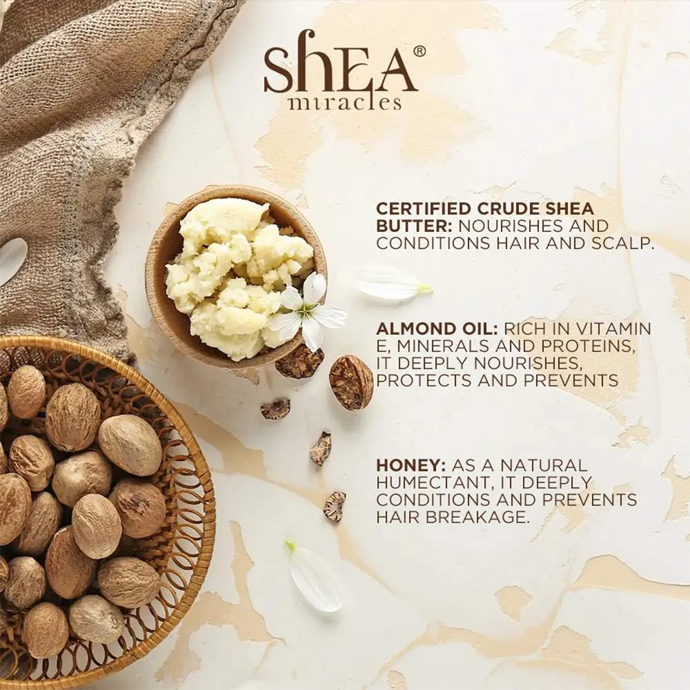 Shea Miracles Shea Hair Shampoo - 300 ml thumbnail 4