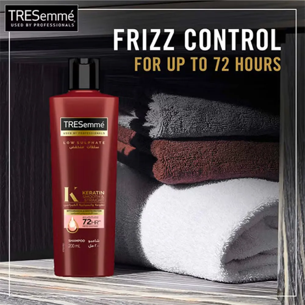 Tresemme Keratin Smooth & Straight Shampoo - 200 ml thumbnail 5