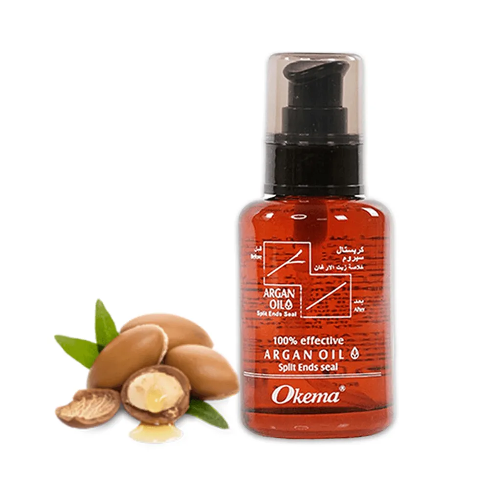 Okema Argan Oil Crystal Hair Serum - 60 ml thumbnail 2