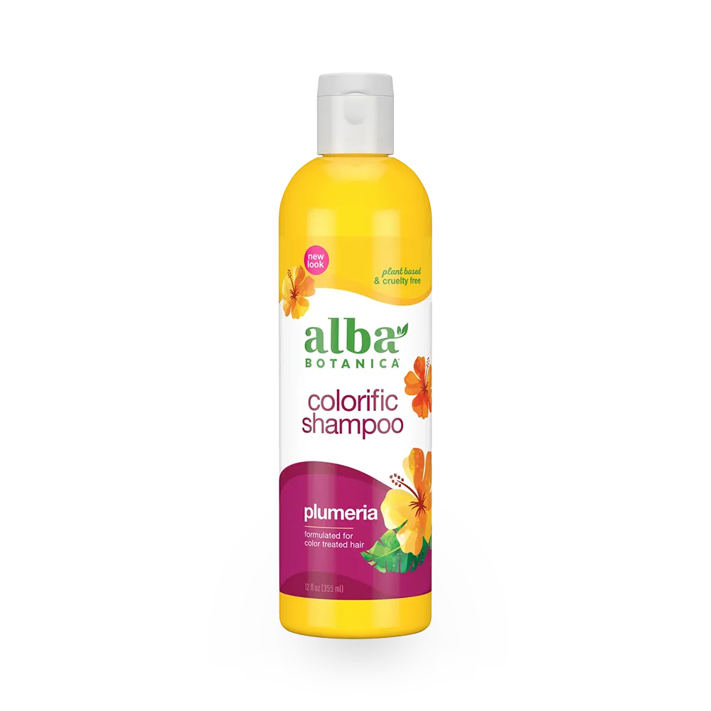 Alba Botanica Plumeria Colorific Shampoo - 355 ml thumbnail 1
