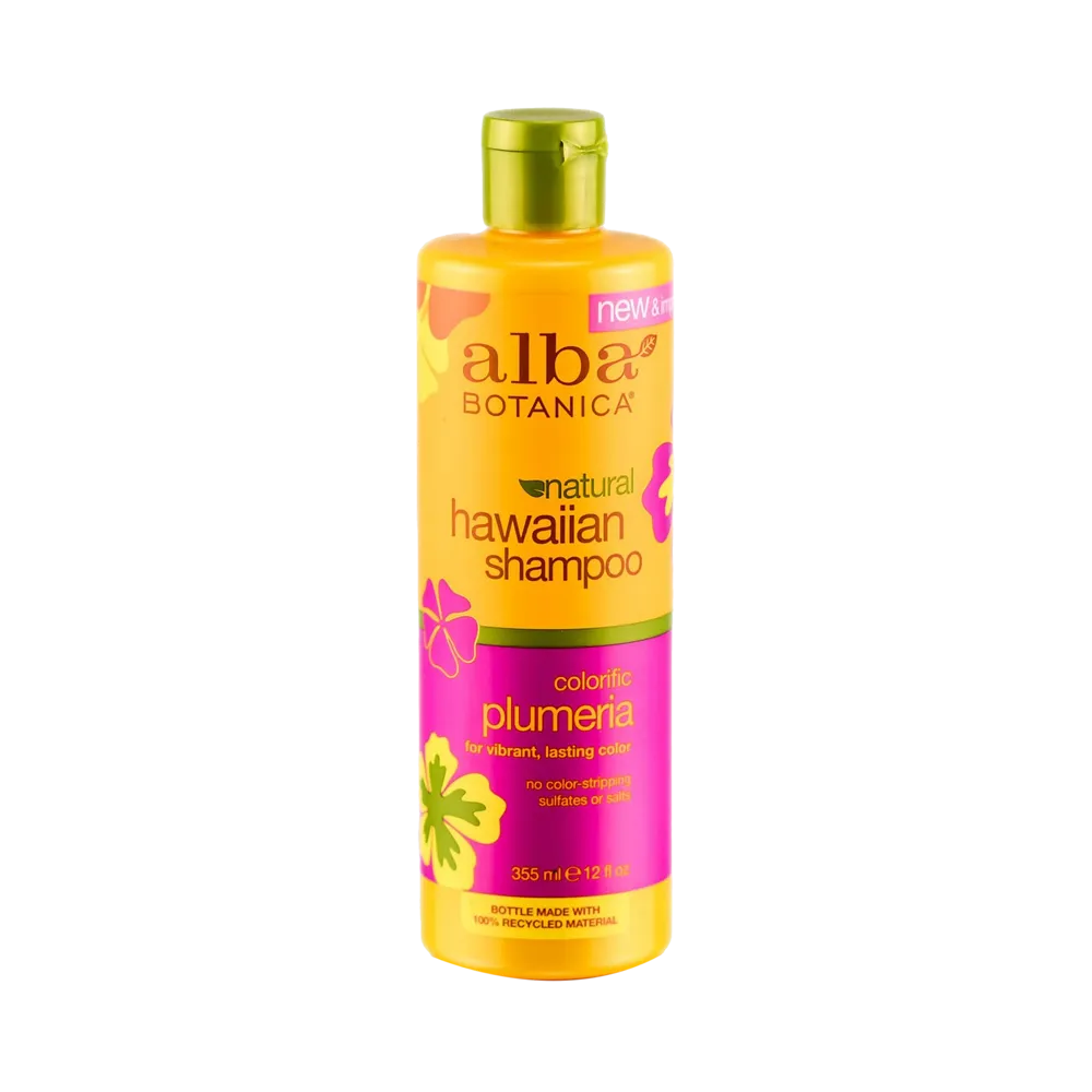 Alba Botanica Plumeria Colorific Shampoo - 355 ml thumbnail 3