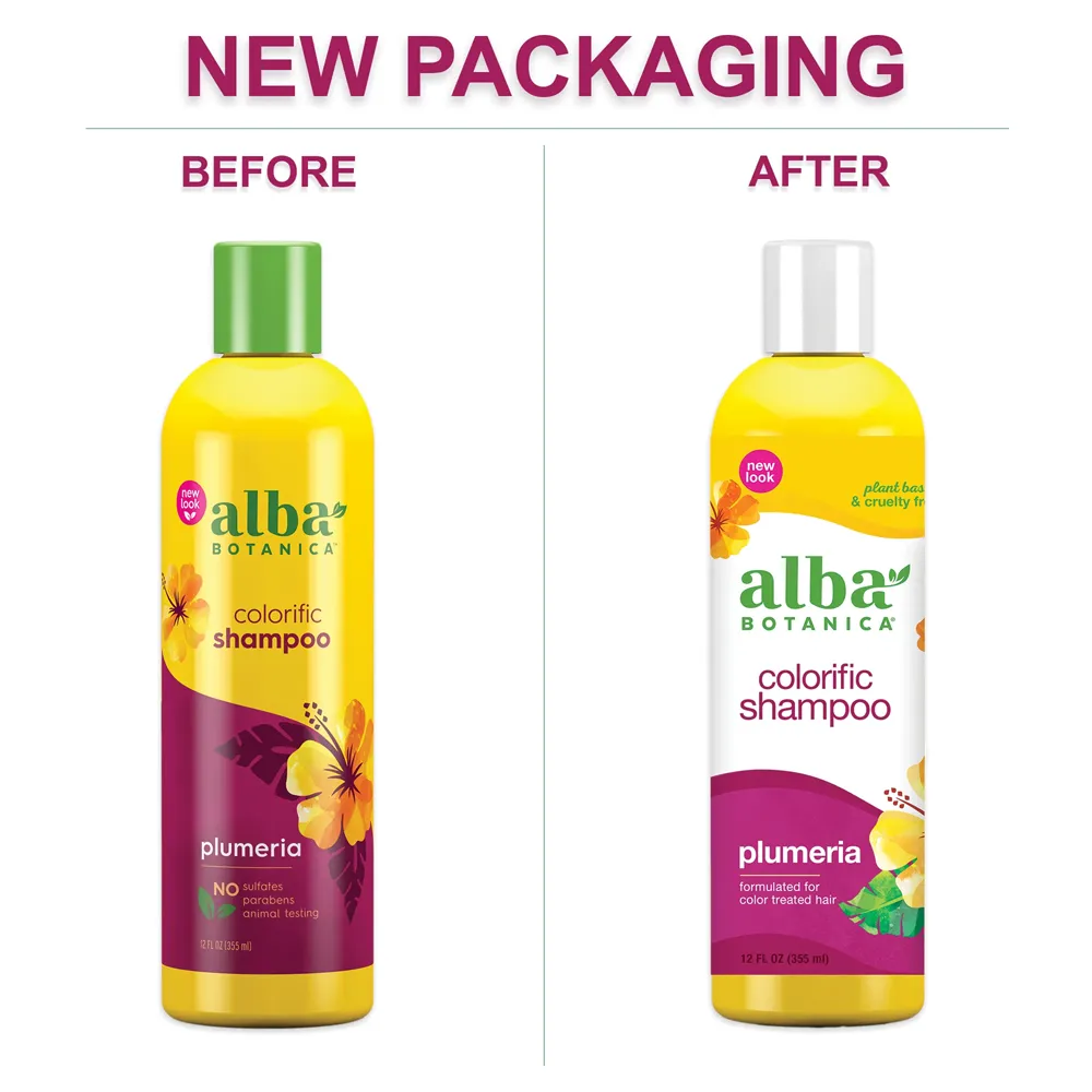 Alba Botanica Plumeria Colorific Shampoo - 355 ml thumbnail 4