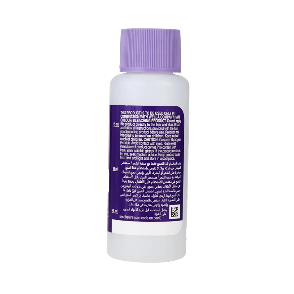 Wella Professionals Welloxon Hair Color Herbal 6% 20 Vol thumbnail 2