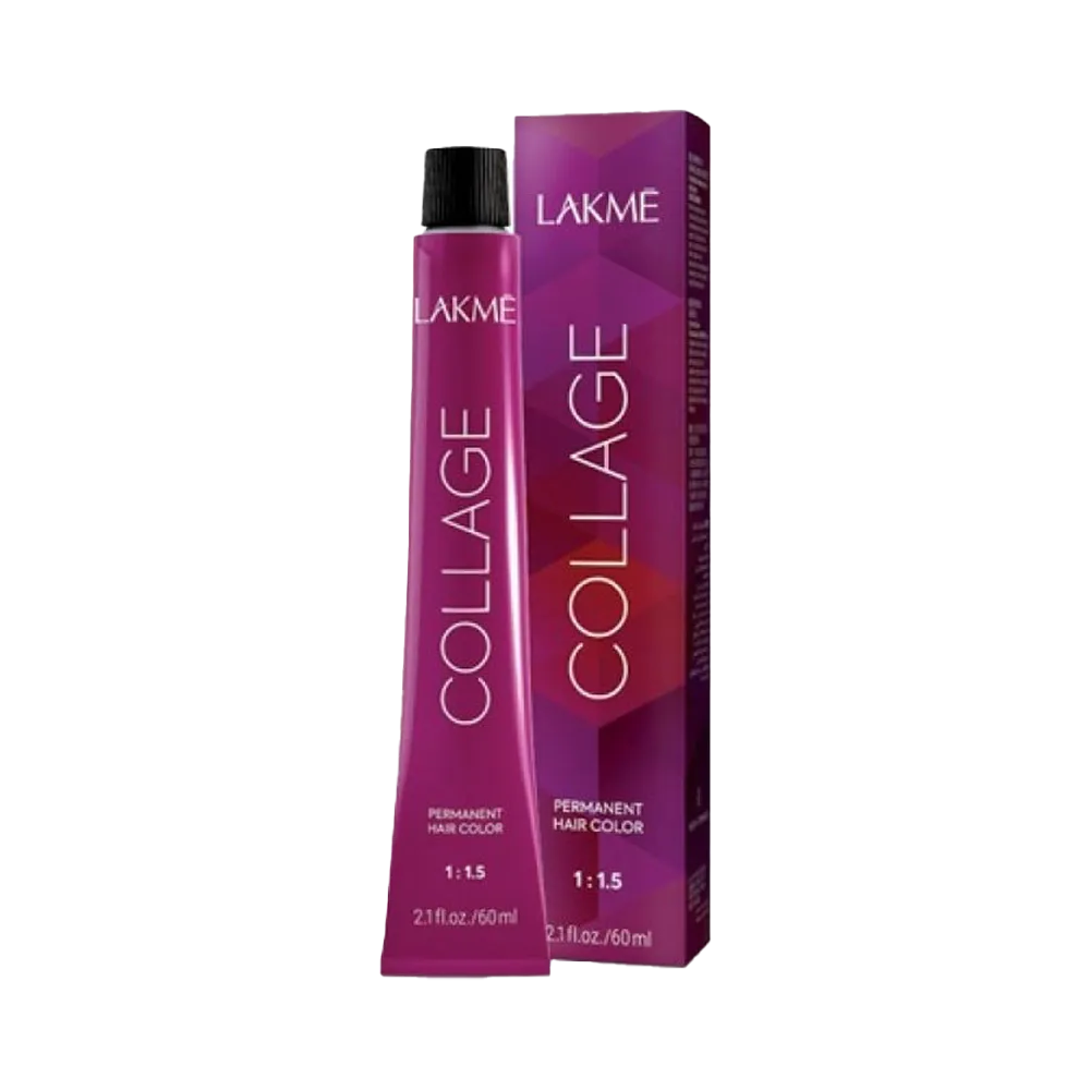 Lakme Collage Permanent Hair Color - 8/13 Gold Ash Light Blonde (60 ml) thumbnail 1