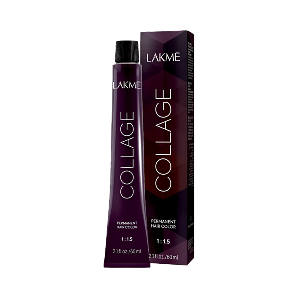 Lakme Collage Permanent Hair Color - 7/00 Medium Blonde (60 ml) thumbnail 2