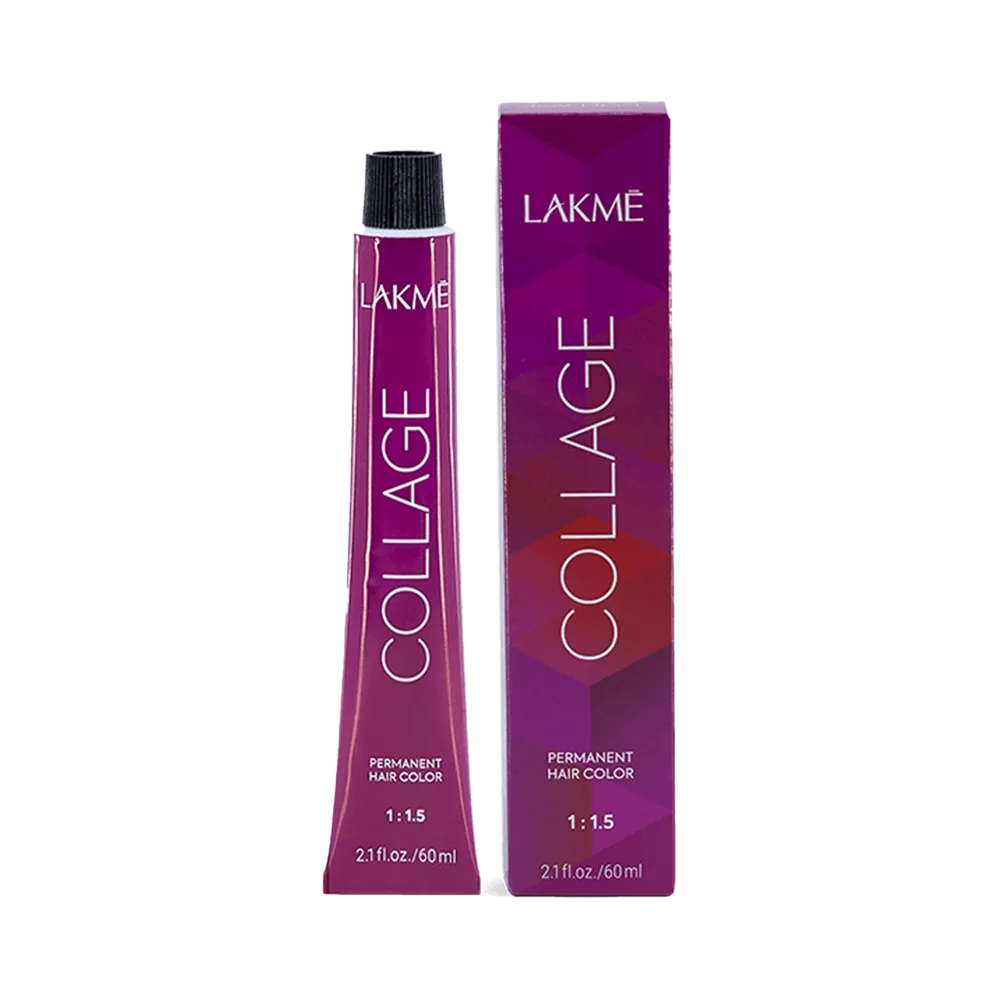 Lakme Collage Permanent Hair Color - 1/70 Blue Black (60 ml) thumbnail 2