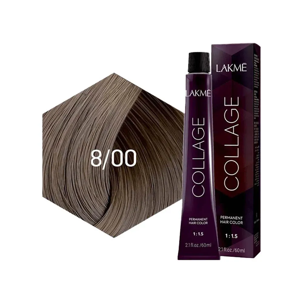 Lakme Collage Permanent Hair Color - 8/00 Light Blonde thumbnail 3