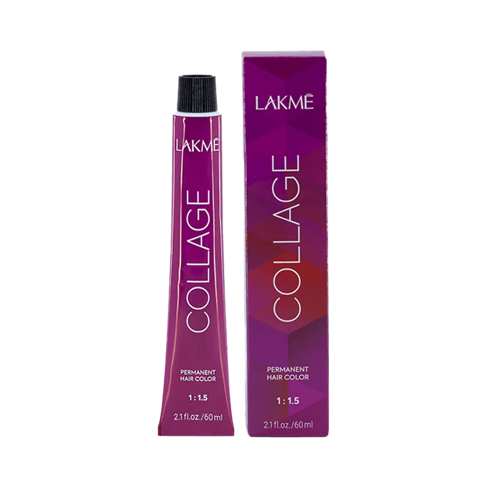 Lakme Collage Permanent Hair Color - 10/17 Ash Blue Platinum Blonde thumbnail 2