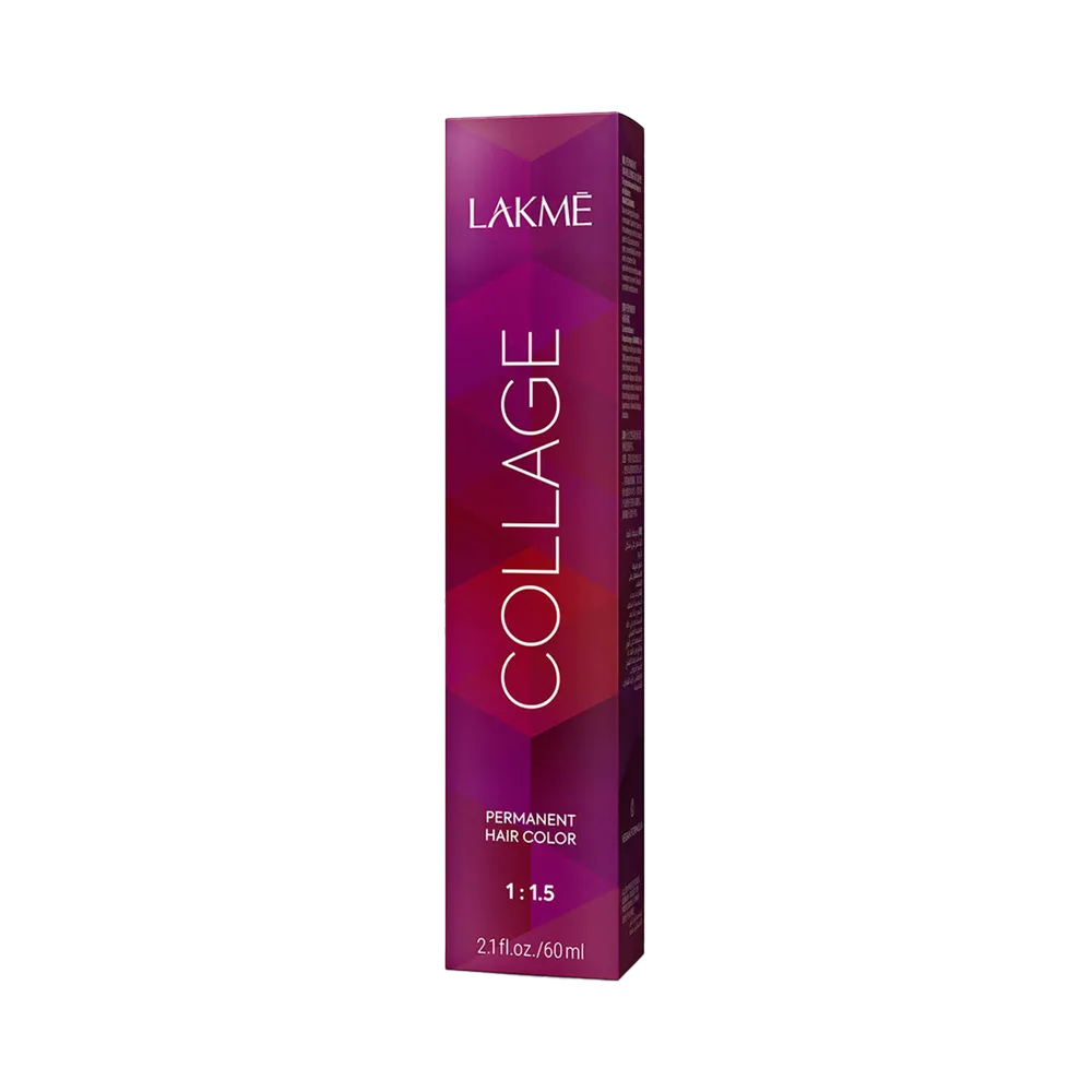 Lakme Collage Permanent Hair Color - 8/17 Ash Blue Light Blonde thumbnail 2