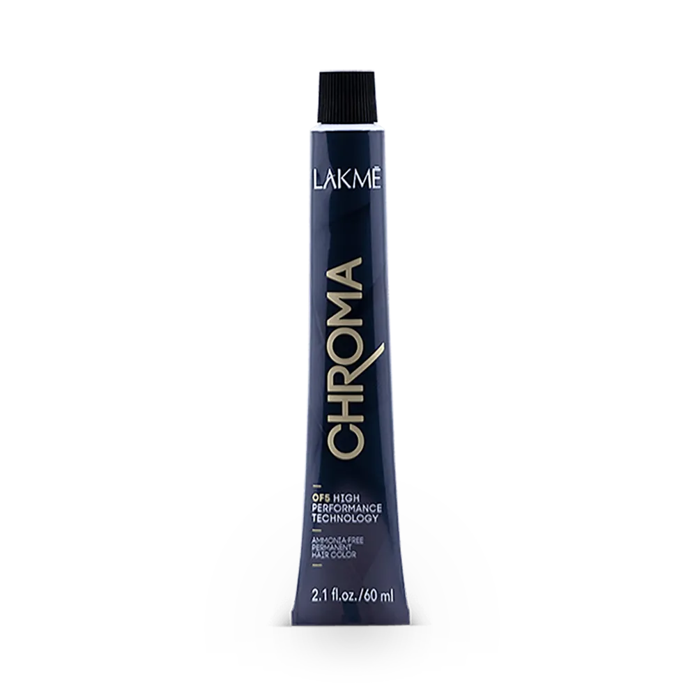 Lakme Chroma Permanent Hair Color - 7/61 Ash Chestnut Medium Blonde (60 ml) thumbnail 1