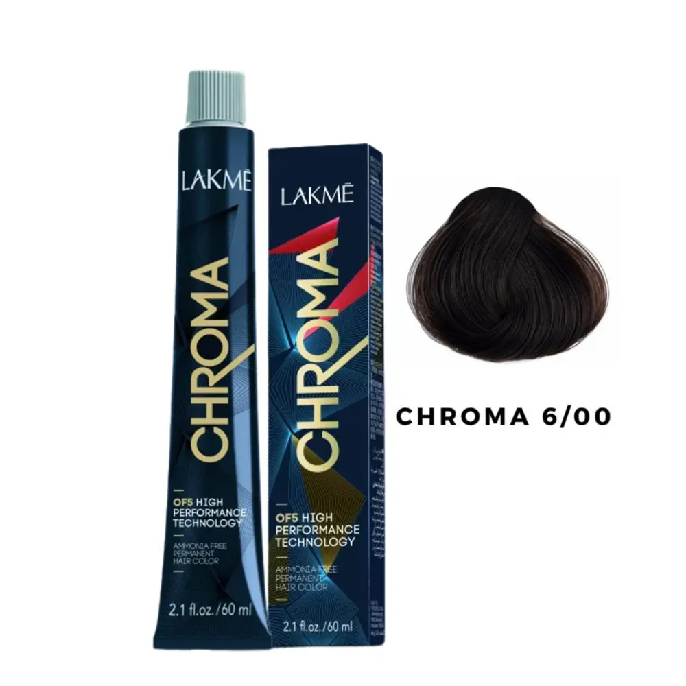 Lakme Chroma Permanent Hair Color - 6/00 Dark Blonde thumbnail 3