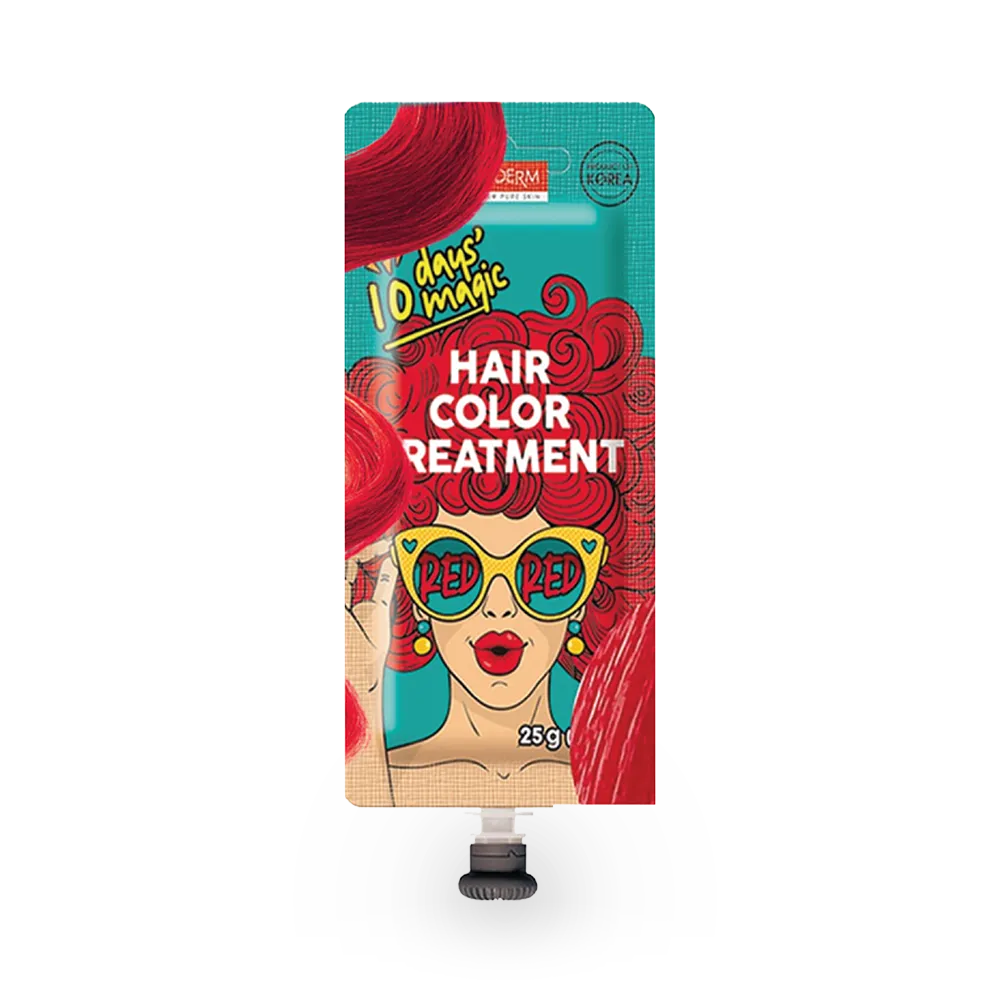 Purederm 10 Days' Magic Hair Color Treatment - Red thumbnail 1