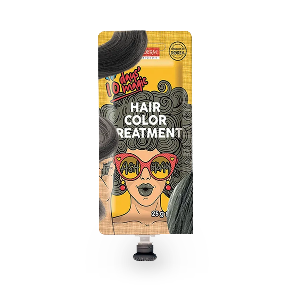 Purederm 10 Days' Magic Hair Color Treatment - Ash Gray thumbnail 1