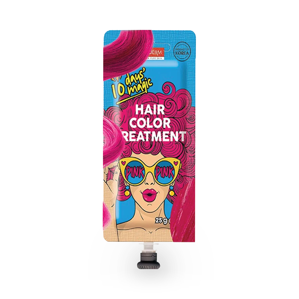Purederm 10 Days' Magic Hair Color Treatment - Pink thumbnail 1