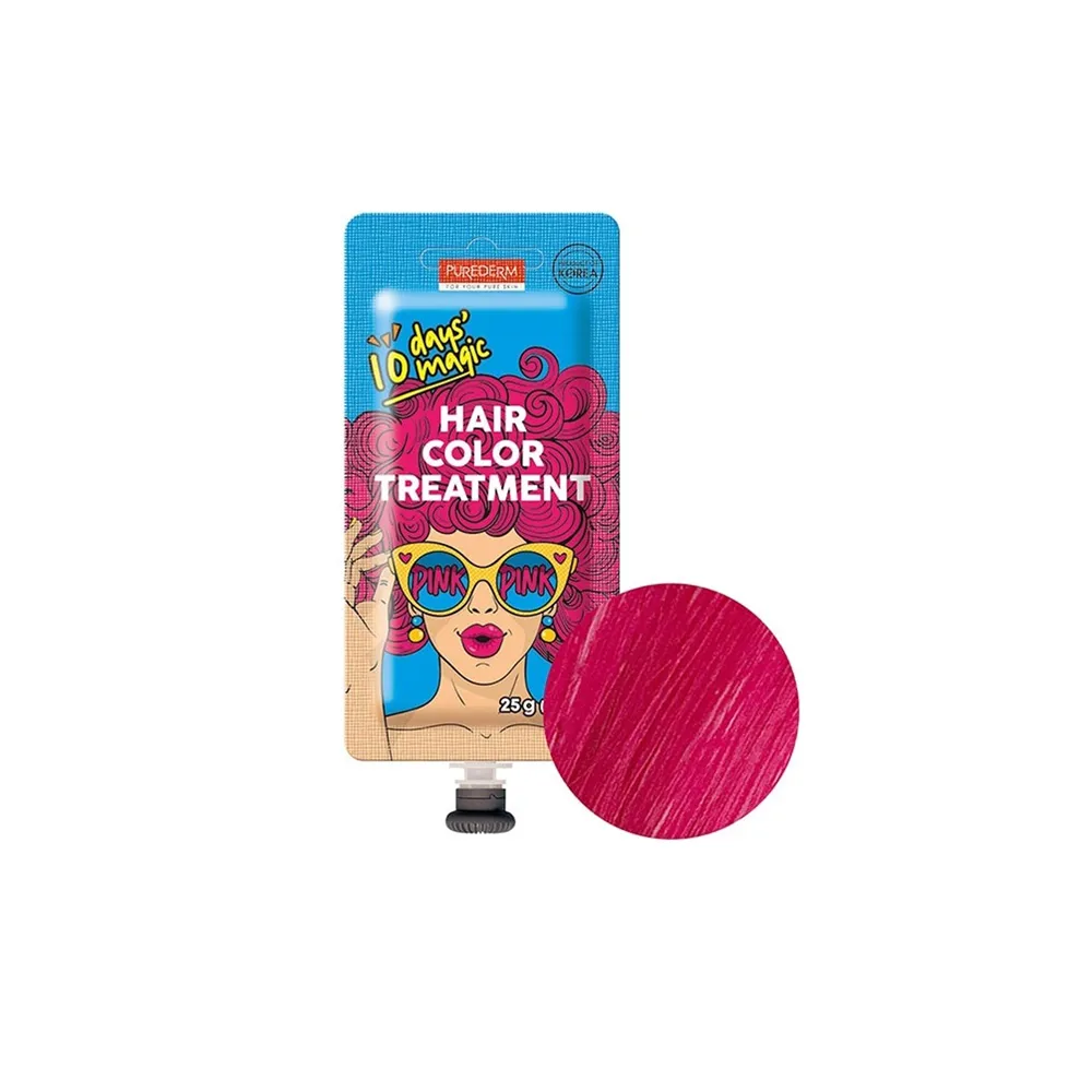 Purederm 10 Days' Magic Hair Color Treatment - Pink thumbnail 2