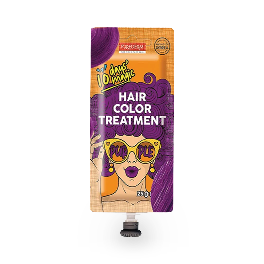 Purederm 10 Days' Magic Hair Color Treatment - Purple thumbnail 1