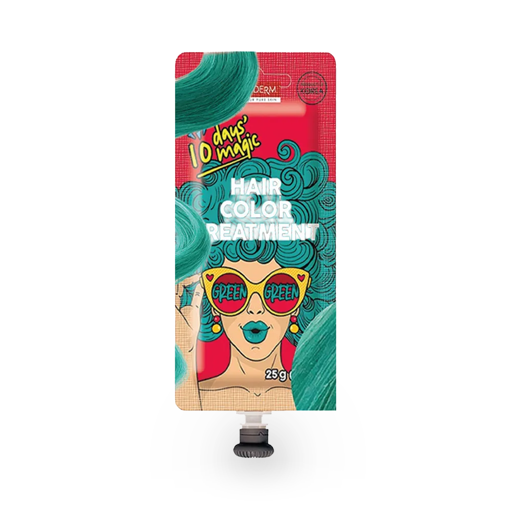 Purederm 10 Days' Magic Hair Color Treatment - Green thumbnail 1