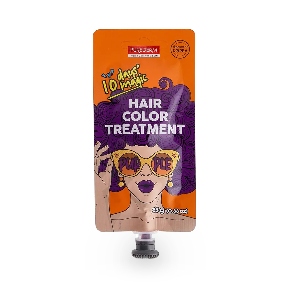 Purederm 10 Days' Magic Hair Color Treatment - Violet thumbnail 1