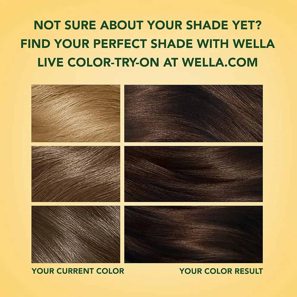 Wella Soft Color Kit - 40 Medium Brown thumbnail 2