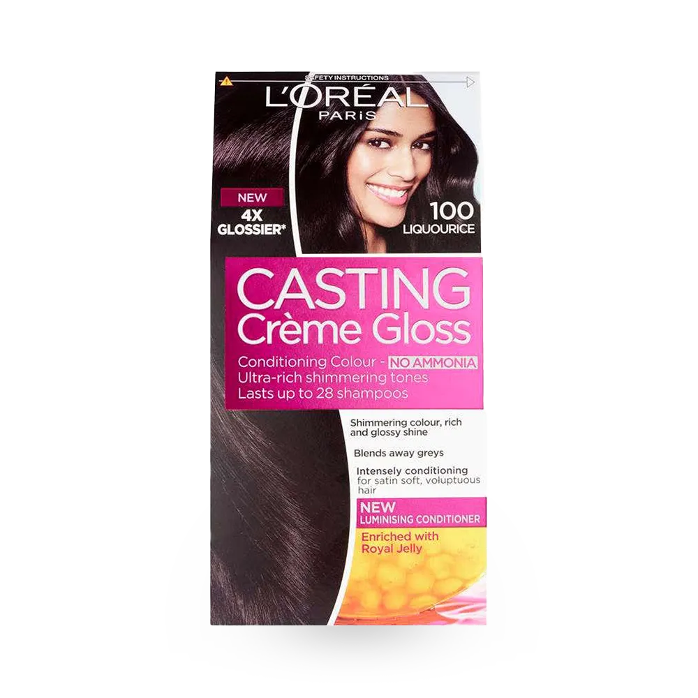 L’Oréal Paris Casting Creme Gloss - 100 Liquorice Black thumbnail 1